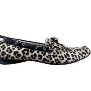 Sperry Top-Sider Leopard Calf Hair Loafers – Women’s Size (7)